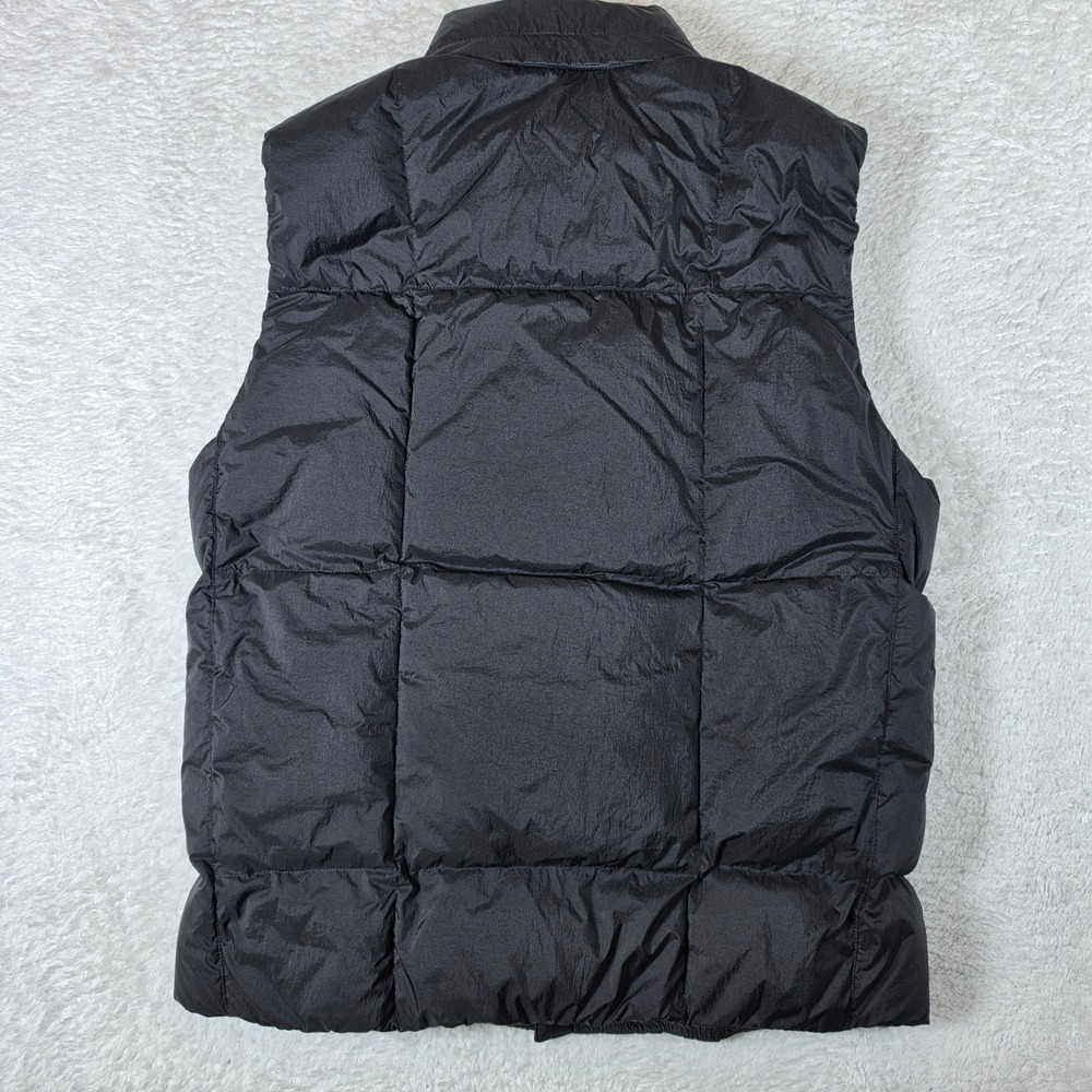 Theory Aaron Washer Nylon 2 Mens S Black Nylon Puffer Vest L0977417 - Picture 7 of 13